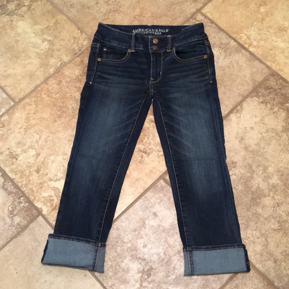 NWOT American Eagle Capri’s sz 0 - Picture 1 of 3